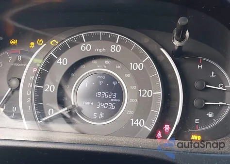 2014 Honda Cr-V Ex z USA, uszkodzony, nr VIN 5J6RM4H50EL024902